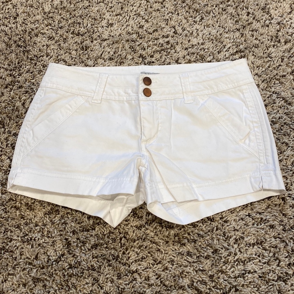 BKE white shorts
